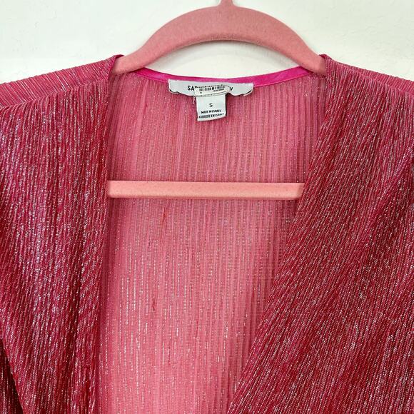 Sabina Musayev Carry Mini Dress in Hot Pink Size Small - Picture 6 of 11